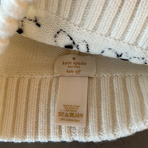 kate spade baby it’s cold outside beanie - Picture 7 of 7